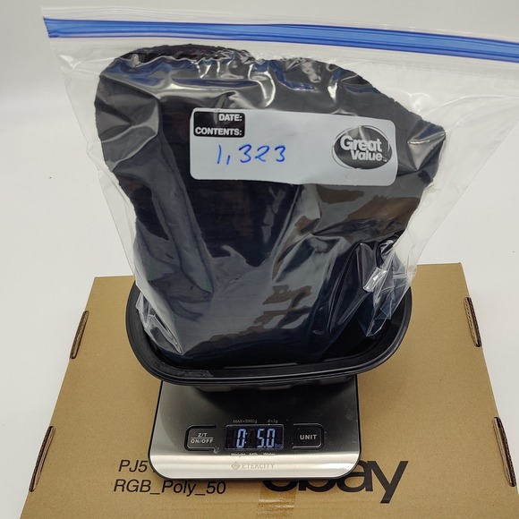 Soft Surroundings Black Breathable Grid 3/4 Sleeve Overlay Shirt Top Women Large - Picture 7 of 7